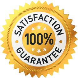 100% satisfaction guarantee